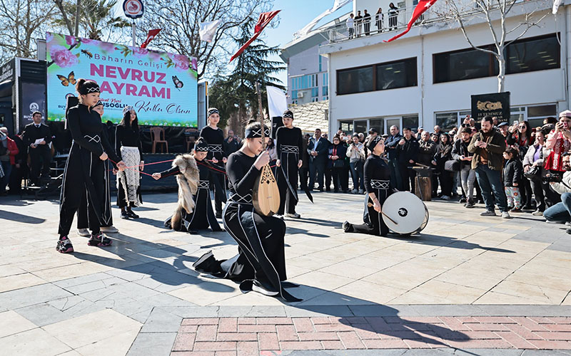 Baharın müjdecisi nevruz kutlandı