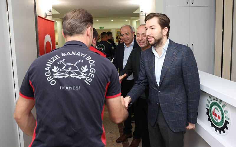 Denizli OSB’de gelenek sürdürüldü, yönetim ve personel bayramlaştı