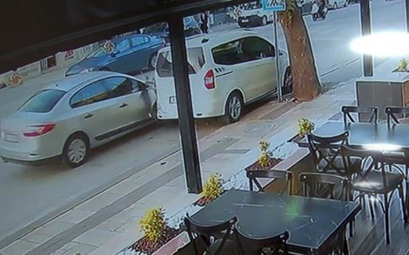 Zincirleme kaza, korkulu anlar yaşandı