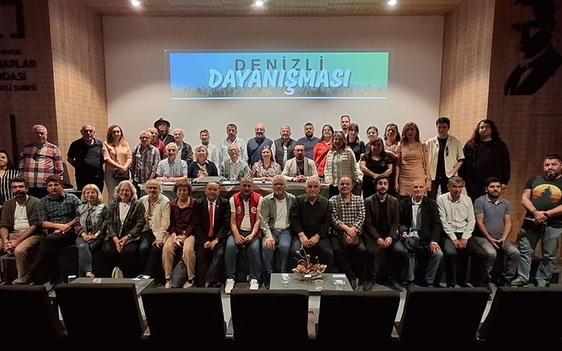 55 SKT ve siyasi parti bir araya geldi, Denizli Dayanışması kuruldu