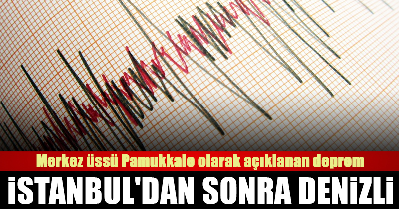 D20Haber - Denizli Haberleri – Merkez üssü Pamukkale olan deprem