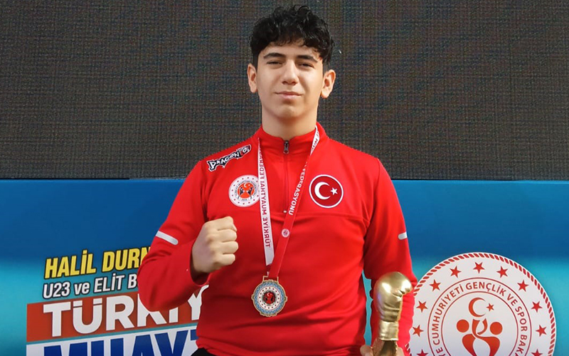 Türkiye şampiyonu Denizlili sporcunun hedefi Muay Thai’de dünya şampiyonluğu