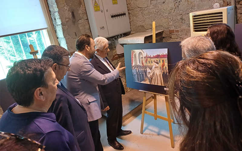 Milli Mücadelede Denizli resim sergisi CSA’da açıldı