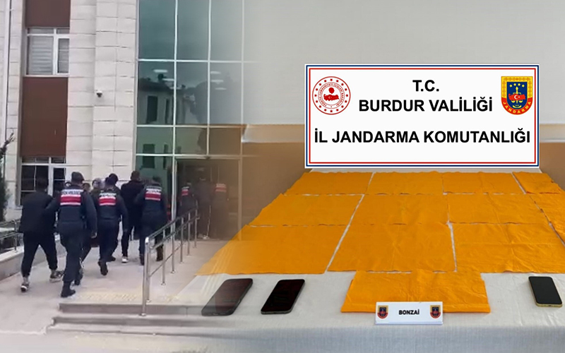Jandarmanın uyuşturucu operasyonunda 13 tutuklama