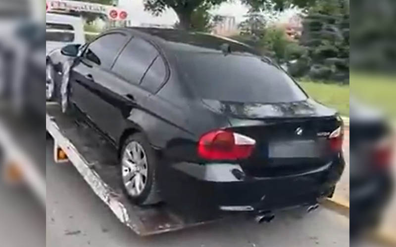 Egzoz gürültüsü yapan sürücüye ceza