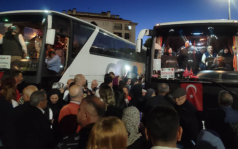 Hac kafilesi kutsal topraklara uğurlandı