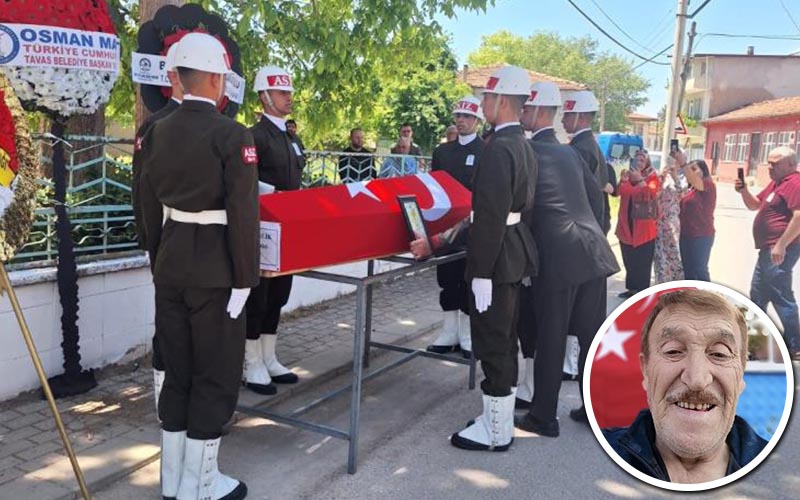 Kıbrıs Gazisi son yolculuğuna uğurlandı