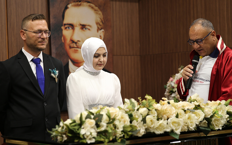 Nikah salonlarında “25.05.2025” yoğunluğu yaşandı
