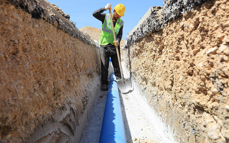 Sümer Mahallesi’ne yeni içme suyu hattı