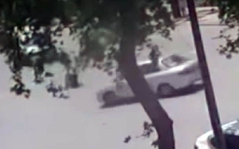 Polisten kaçan motosiklet sürücü kaza yaptı
