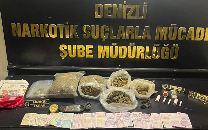 2,3 kilo esrar ele geçti, 1 kişi tutuklandı
