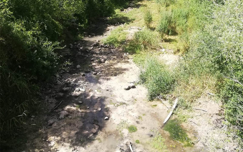 Büyük Menderes Nehri kurudu