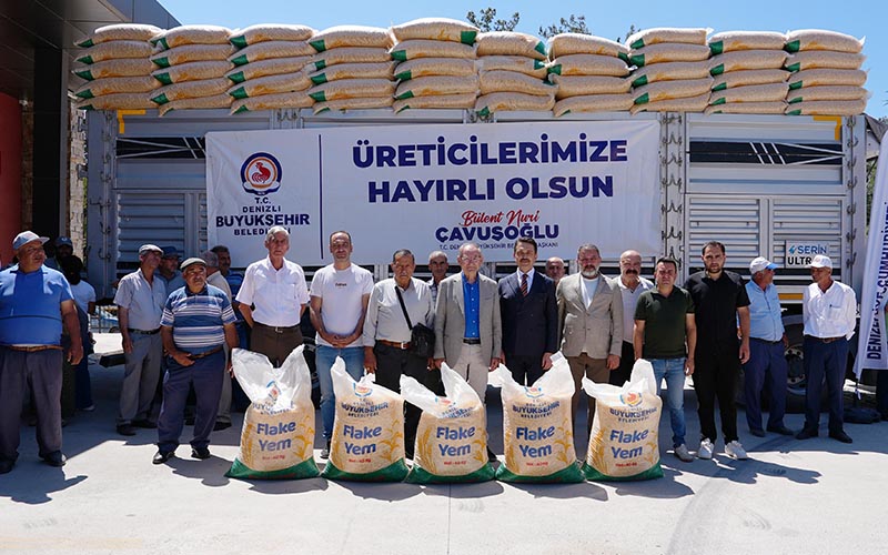 DBB’den hayvan yetiştiricilerine yem desteği