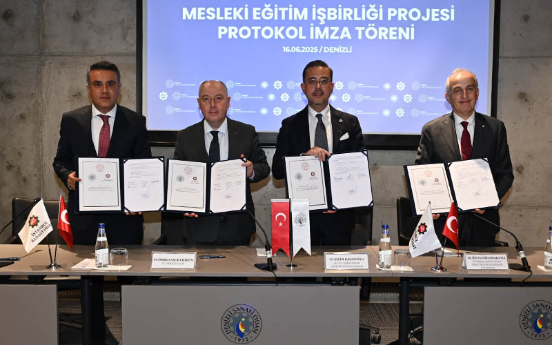 Mesleki Eğitim İş Birliği Projesi imzalandı