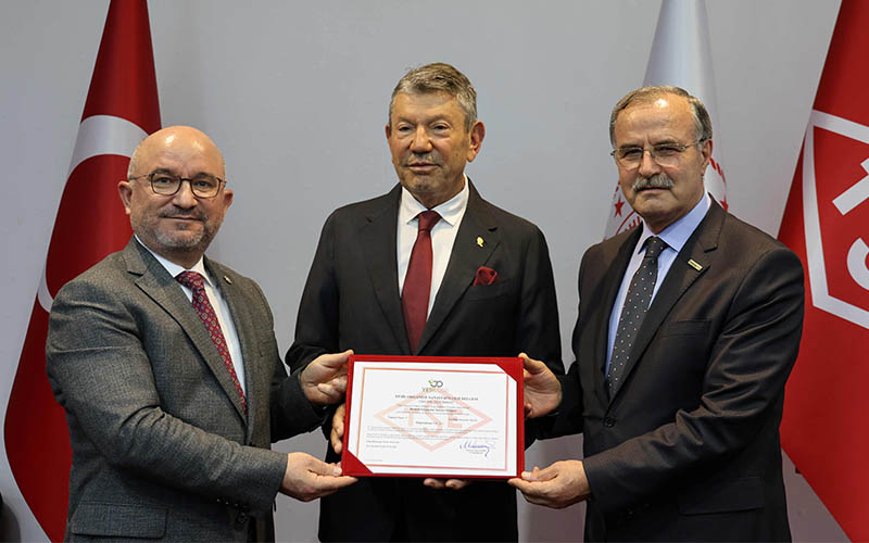 Denizli OSB’ye “Yeşil OSB” sertifikası