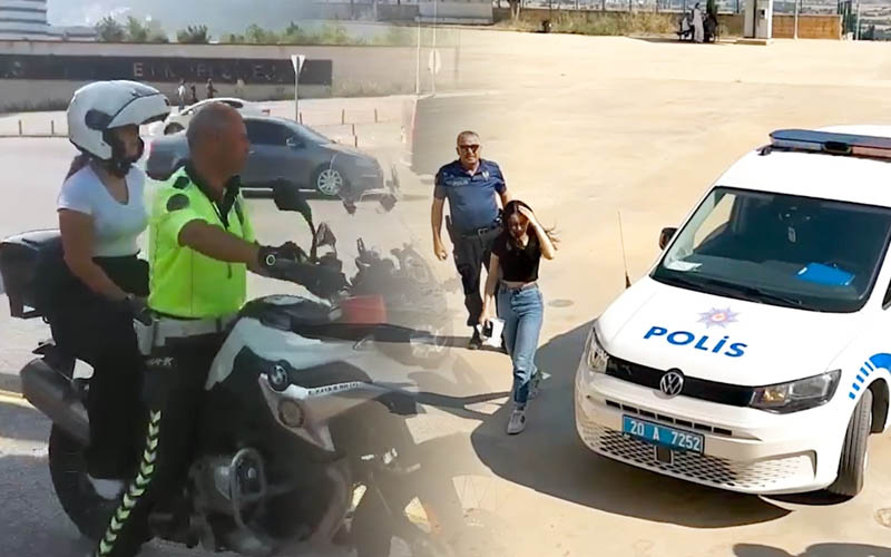 Polis seferber oldu, sınava yetiştiler