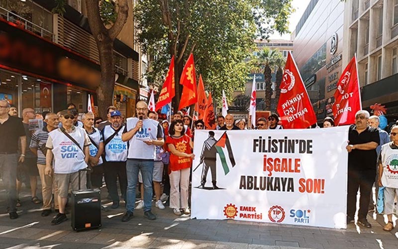İsrail’in saldırıları protesto edildi