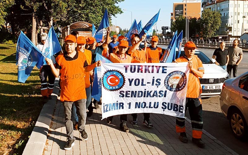 Karayolu işçileri: Sadaka değil, hakkımızı istiyoruz