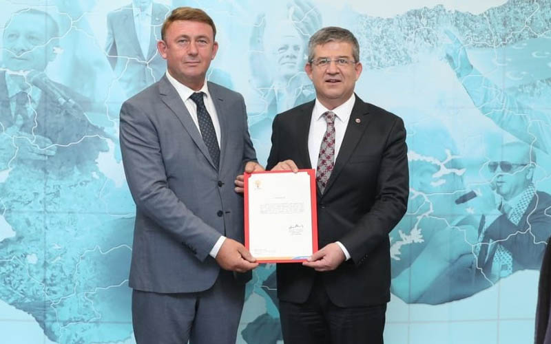 AK Parti Kale İlçe Başkanlığına Sözkesen atandı