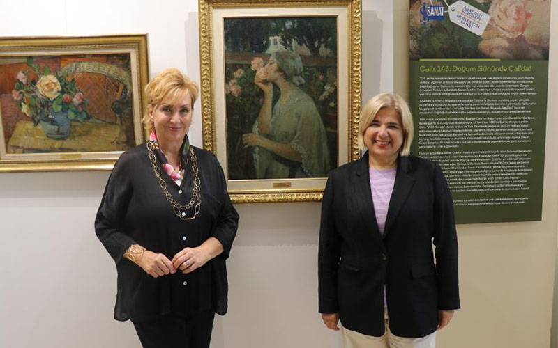 İş Sanat, Anadolu Sergilerini Denizli’de İbrahim Çallı seçkisiyle başlattı
