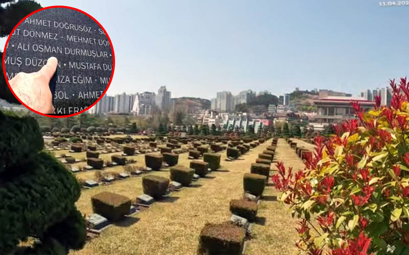 Güney Kore’de Denizlili şehitlerin isimlerini buldu