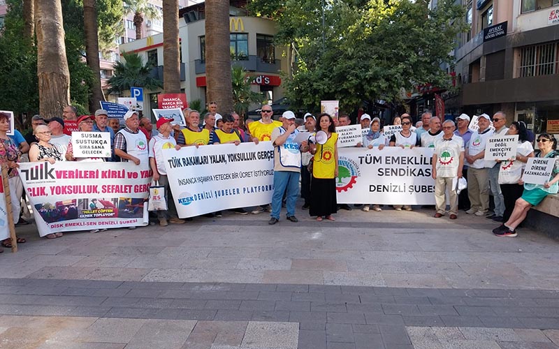Tüm Emeklilerin Sendikası, bakanları semt pazarlarına davet etti