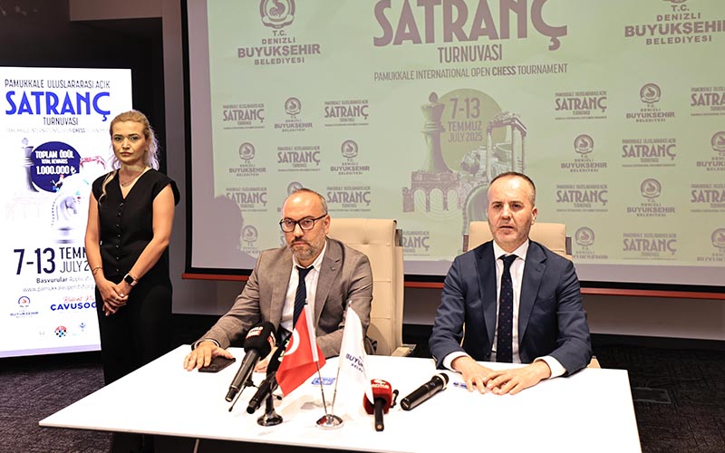 Pamukkale Uluslararası Satranç Turnuvası’na 28 ülkeden katılım