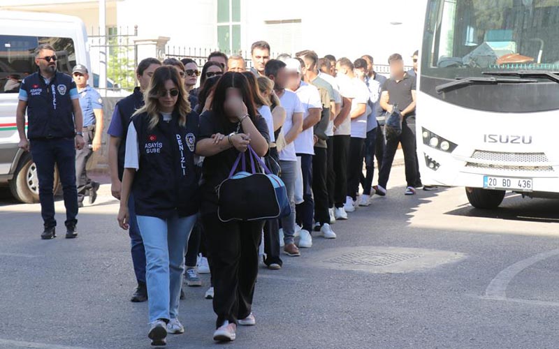 Eskort operasyonunda 17 kişi tutuklandı