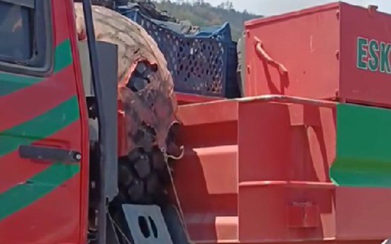 10 şehidin verildiği yangında alevlerin arasından çıkan Denizli arazözü
