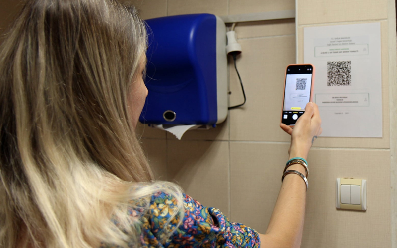 Hastanelerde QR kod uygulamasına geçildi