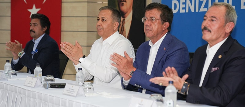 İçişleri Bakanı Ali Yerlikaya, Denizli’de terörsüz Türkiye’yi anlattı