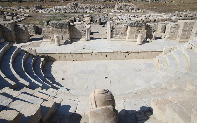 Laodikya’nın 2050 yıllık meclis binası gün yüzüne çıkarıldı