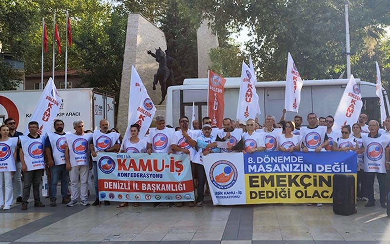 Memurlar iş bırakıyor
