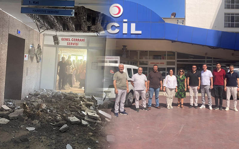 TMMOB: Denizli Devlet Hastanesi derhal boşaltılmalıdır