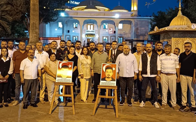 Orman yangını şehitleri anıldı