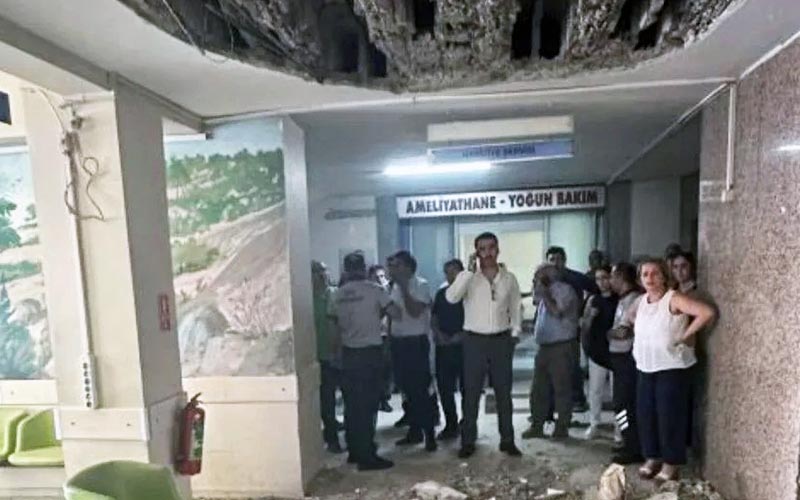 Karaca’dan Sağlık Bakanı’na çöken hastane tavanı sorusu