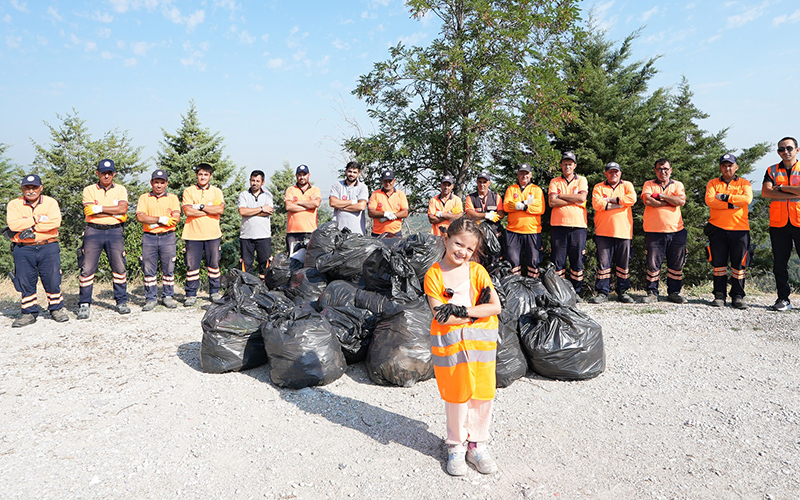 Denizlili minik Zeynep, ‘temiz çevre’ için öncü oldu
