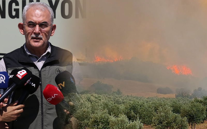 Karacabey: Yangının ilerlemesini büyük ölçüde durdurduk