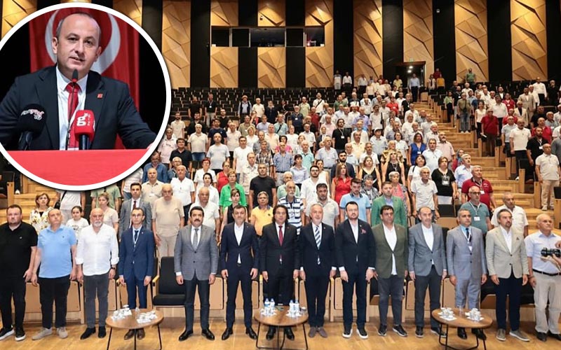 CHP Pamukkale İlçe Kongresi yapıldı, Coşkun yeniden ilçe başkanlığına seçildi