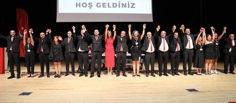 CHP Pamukkale İlçe Kongresi yapıldı, Uğur Coşkun yeniden ilçe başkanlığına seçildi