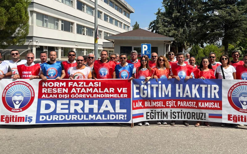 Eğitim-İş’ten norm fazlası gerekçesiyle yapılan atamalara tepki