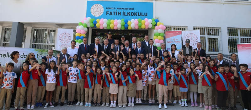 Denizli’de 2025-2026 eğitim öğretim yılı başladı
