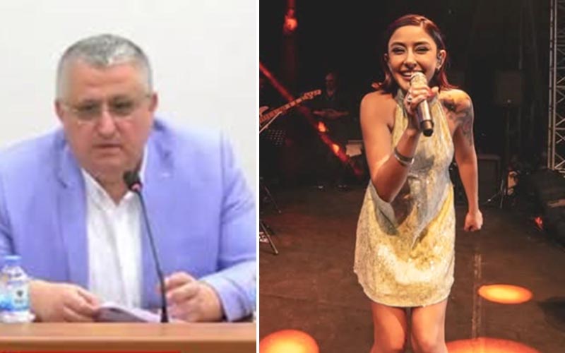 Melek Mosso’dan konser kıyafetini eleştiren AK Partiliye: Çağdaş Türk kadınıyım