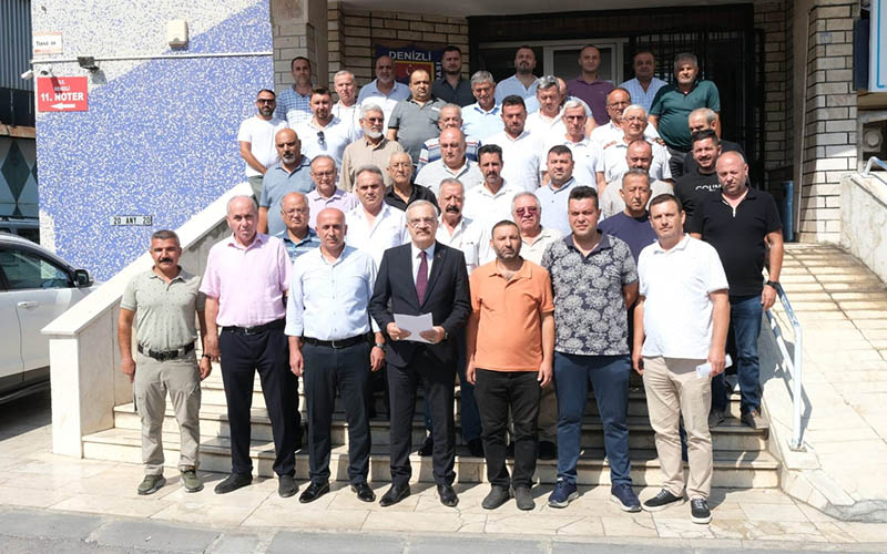 Denizli’de Şoför esnafından vergi tepkisi
