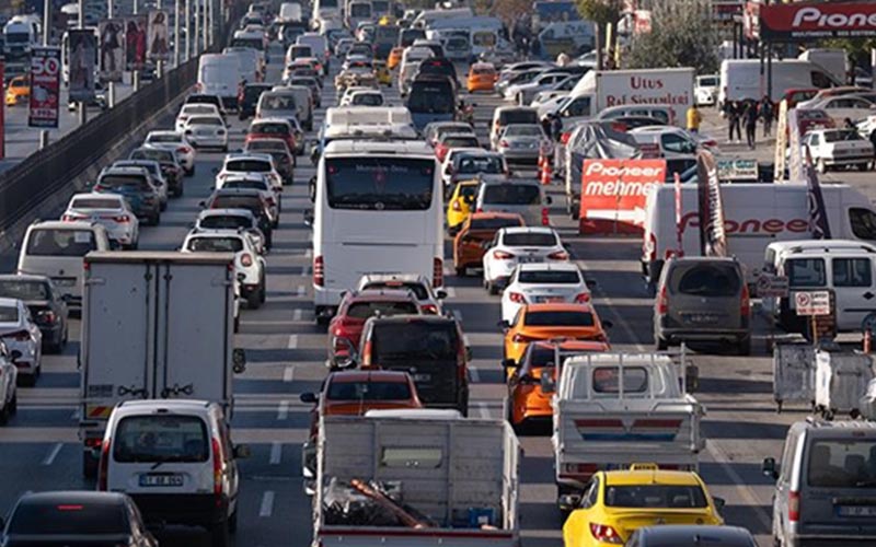 Denizli’de araç sayısı yüzde 7,74 arttı