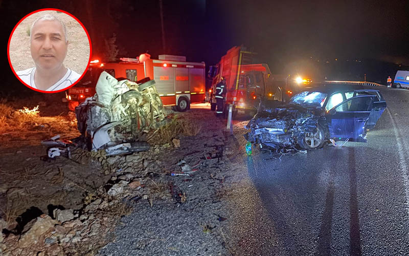 Yağışla kayganlaşan yolda kaza: 1 ölü, 4 yaralı
