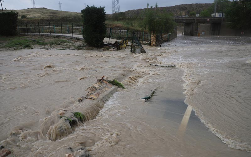 Denizli için kuvvetli sağanak yağış ve sel uyarısı yapıldı