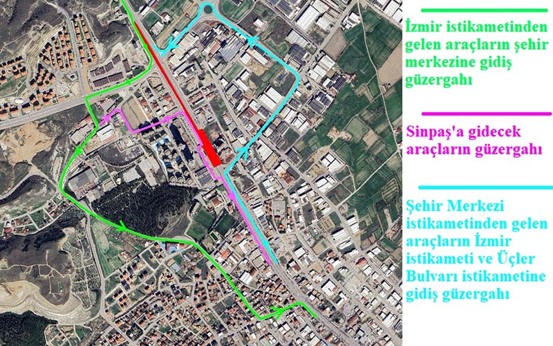 Menderes Bulvarı trafiğe kapanıyor