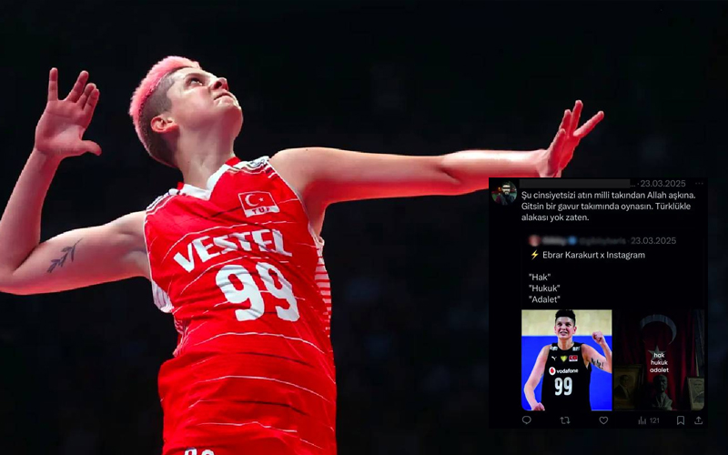 Okul müdüründen milli voleybolcu Ebrar Karakurt’u hedef alan paylaşım