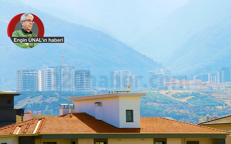 Şehirleşme bu bölgeye kayıyor, yüksek yapılar, siteler, villalar yükseliyor